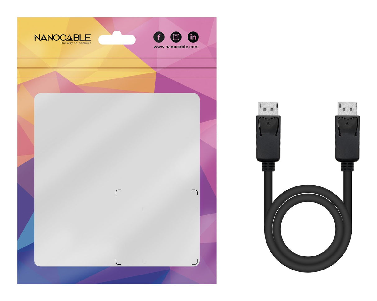 EAN 8433281015104 - Nanocable 10.15.2702 cable DisplayPort 2 m imagen 5