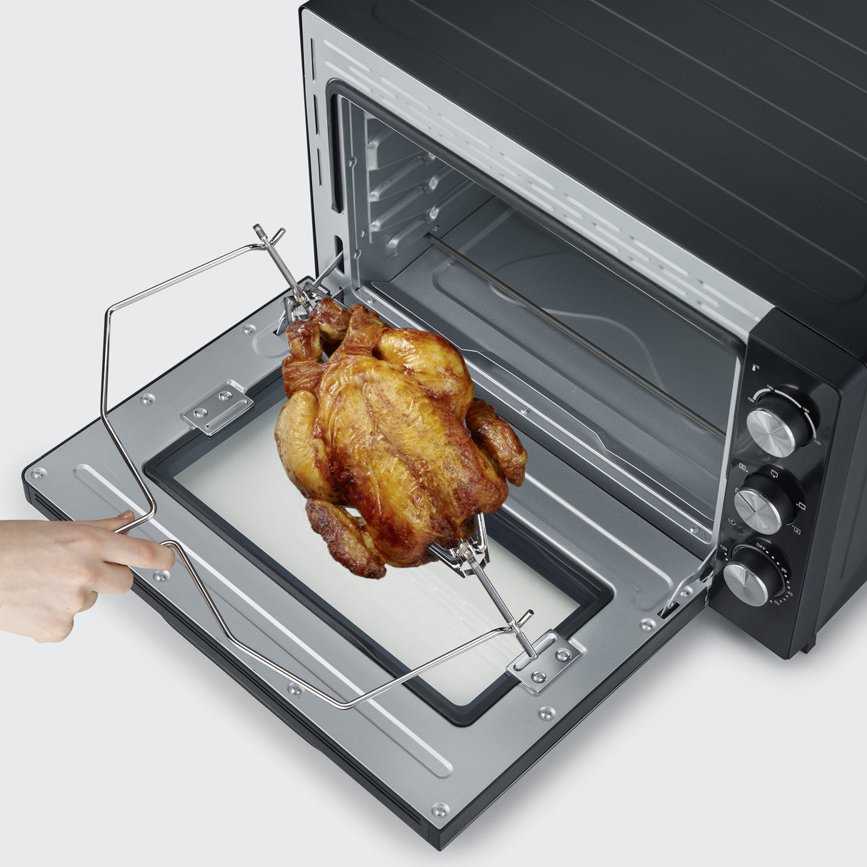 Severin To 2073 Xxl Horno Tostador 60 L 2200 W Negro Parrilla