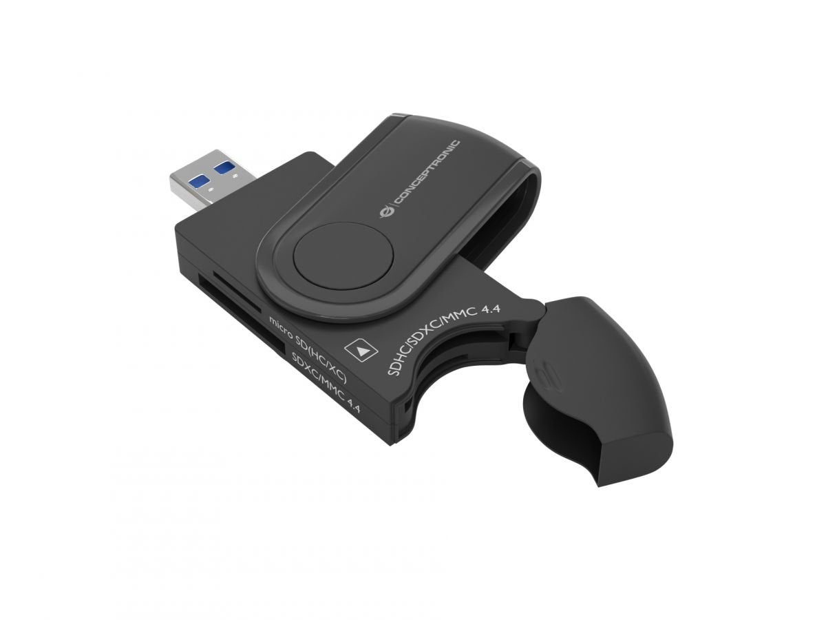 EAN 4015867229514 - Conceptronic StreamVault BIAN04B lector de tarjeta USB 3.2 Gen 1 (3.1 Gen 1) Type-A Negro imagen 1