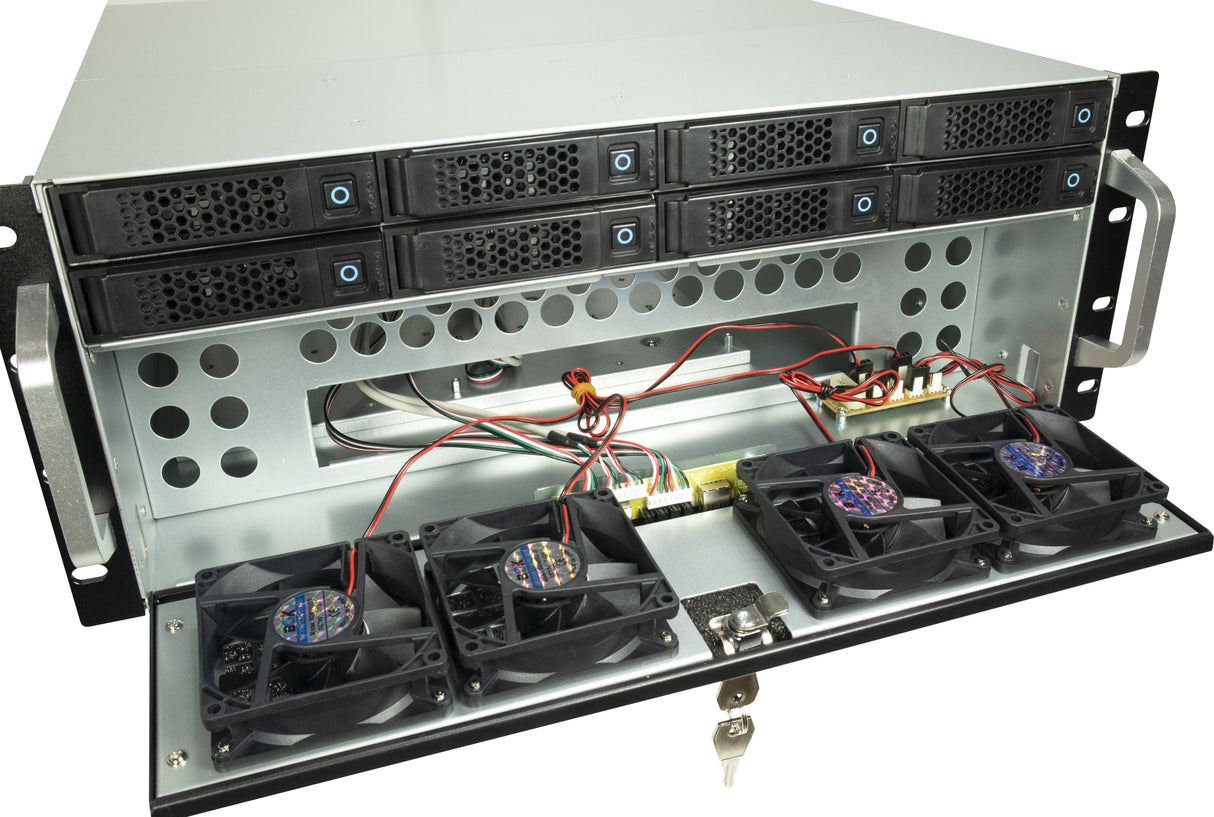 EAN 4260455648356 - Inter-Tech 4U-4708 Estante Negro imagen 4