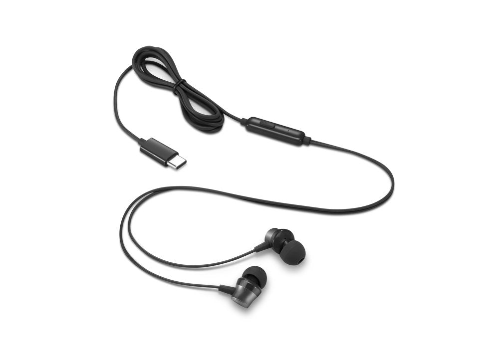 Lenovo 4xd1j77351 Auriculares Alámbrico Dentro De Oído Oficina/Centro De Llamadas Usb Tipo C Negro