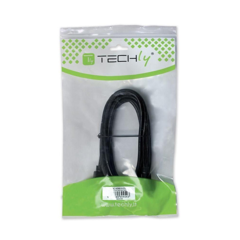 EAN 8054529020812 - Techly ICOC DSP-H12-010 adaptador de cable de vídeo 1 m DisplayPort HDMI Negro imagen 2
