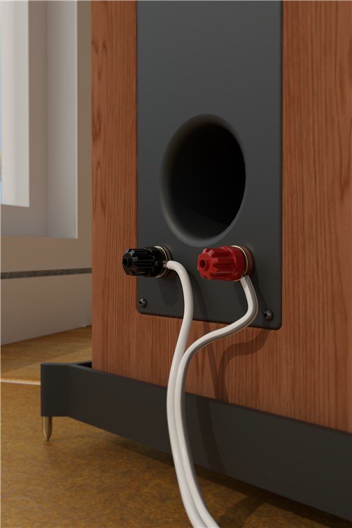 Bobina De 50 Metros Cable Altavoz Blanco 2x0,50mm Cobre Goobay