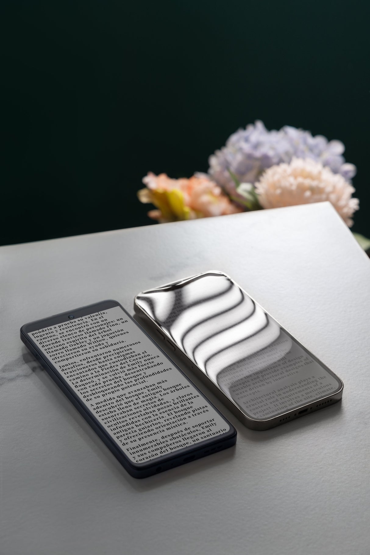 Smartphone Tcl 50 Pro Nxtpaper 8gb 512gb 6.8' 5g Gris Luna