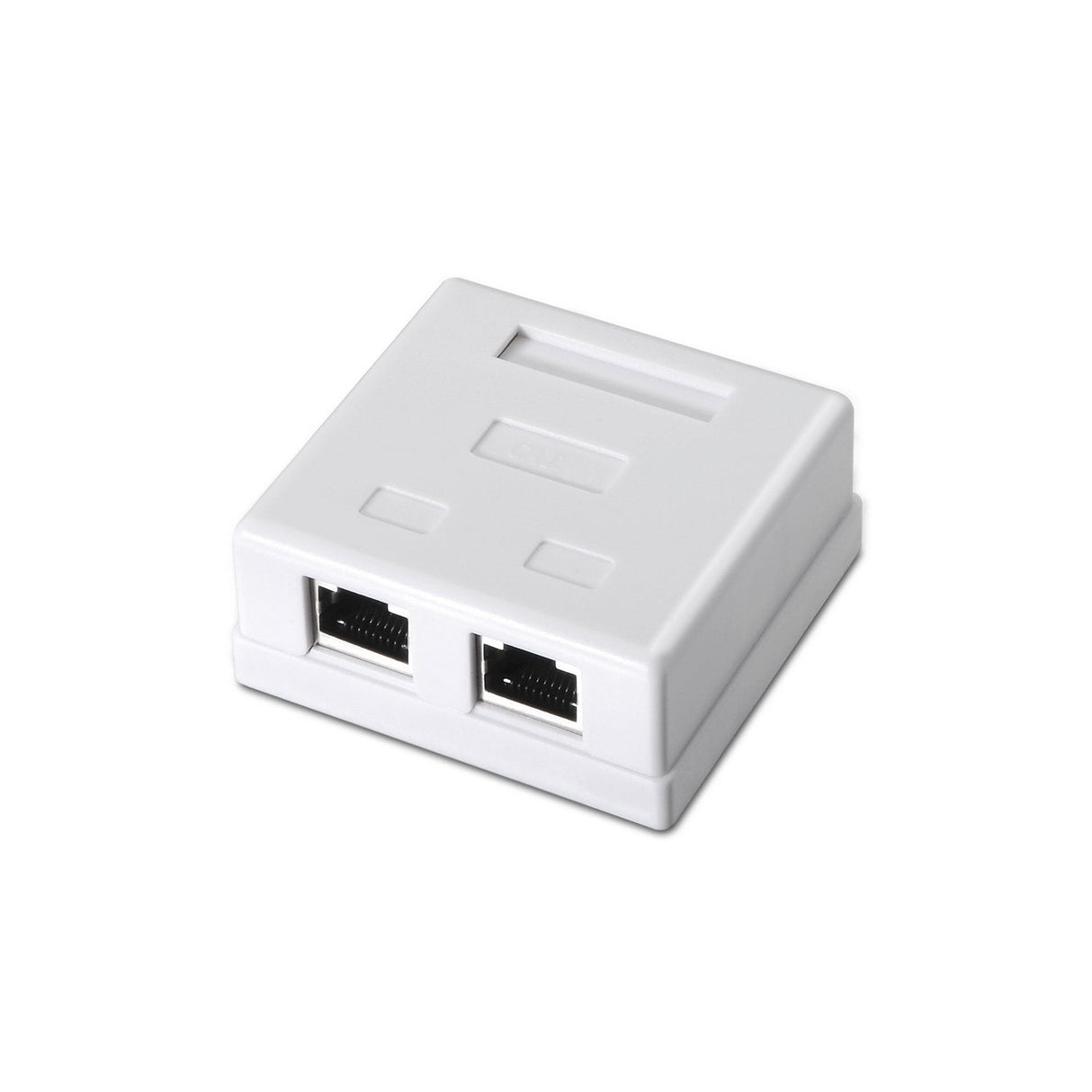 Aisens Roseta De Superficie Rj45 Cat.6 Ftp 2 Tomas - Blanco