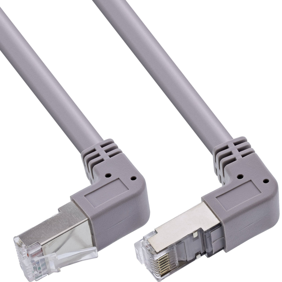 Cable De Red Inline En Ángulo Ascendente/Descendente, S/Ftp (Pimf), Cat.6, 250 Mhz, Pvc, Cobre, Gris, 2,67 M
