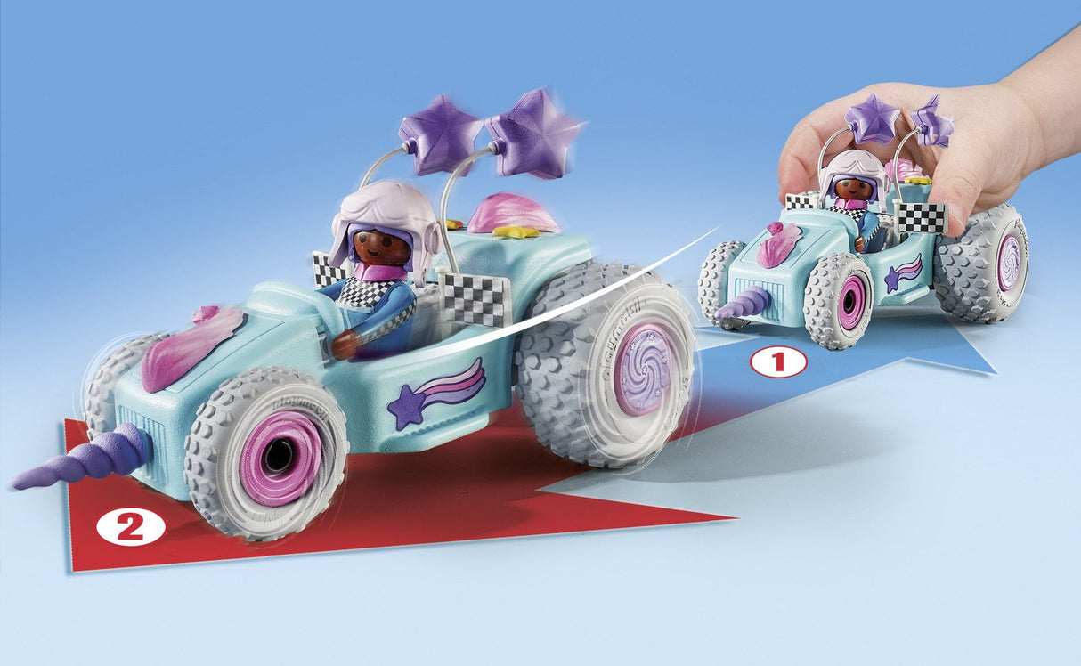 Playmobil 71635 Funstars Racing Unicornio, Juguete De Construcción 71635