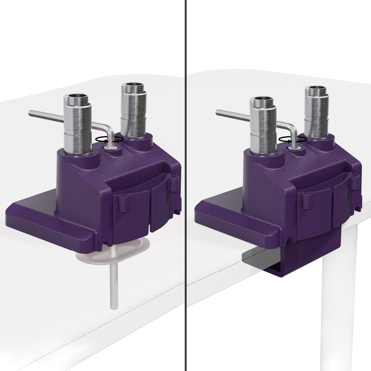 Arozzi Tis Alzare Neo Duo 17"-32" 2tft 3gelenke Max.9kg Lila