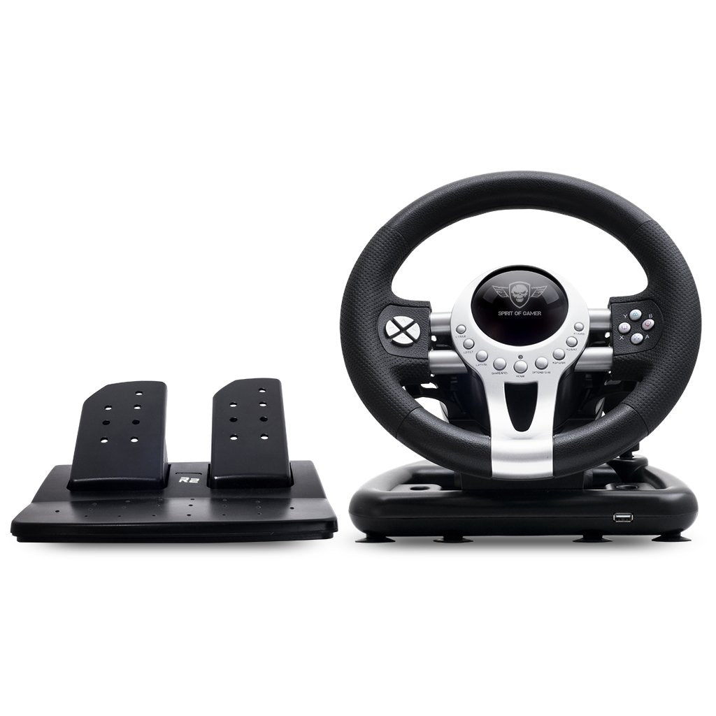 EAN 3700104431966 - Spirit of Gamer Race Wheel Pro 2 Negro, Plata USB Volante + Pedales Digital PC, PlayStation 4, Playstatio imagen 7