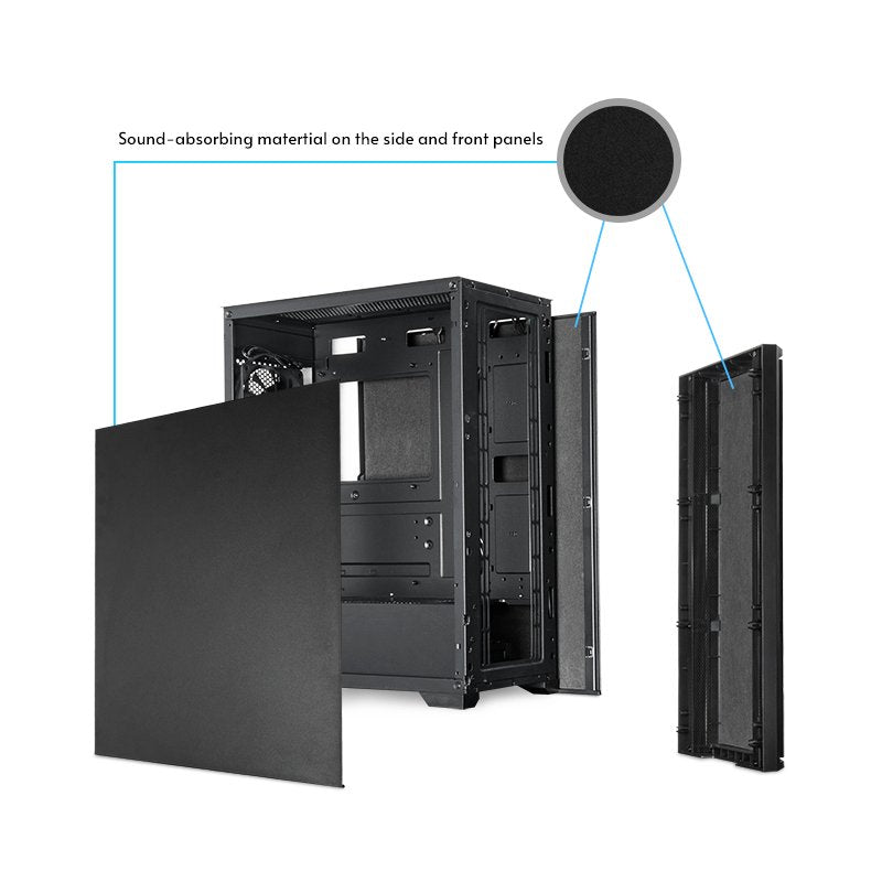 EAN 0753263078940 - Chieftec AS-02B-OP carcasa de ordenador Midi Tower Negro imagen 9