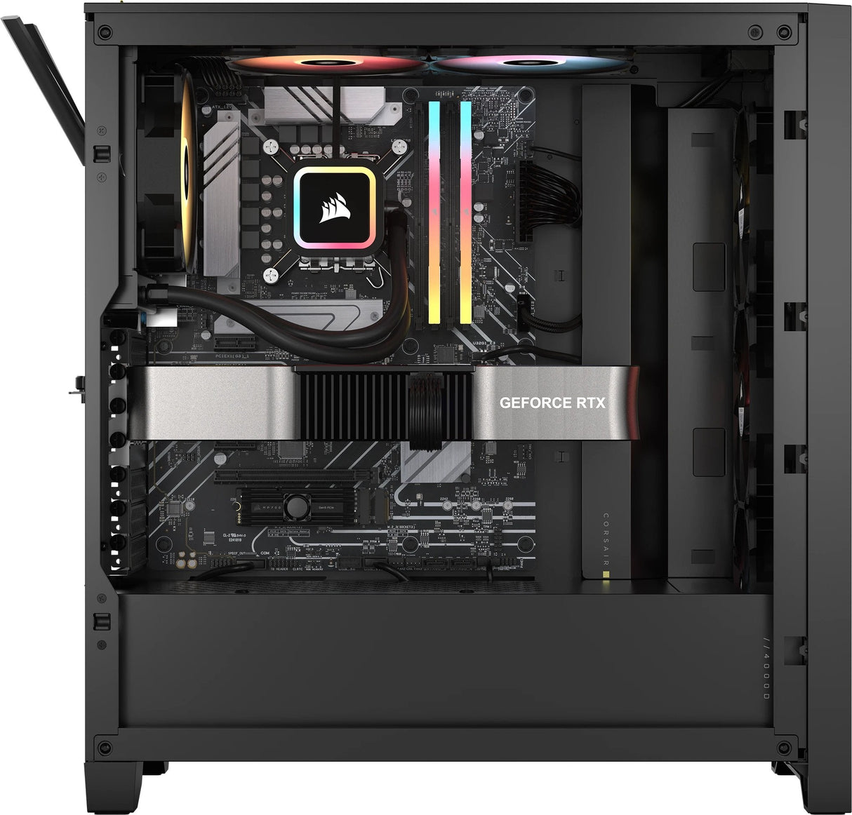 Memoria Corsair 48 Gb Ddr5-8400 2x 24 Gb Plateada, Cmhc48gx5m2x8400c40, Vengeance Rgb, Intel Xmp Cmhc48gx5m2x8400c40