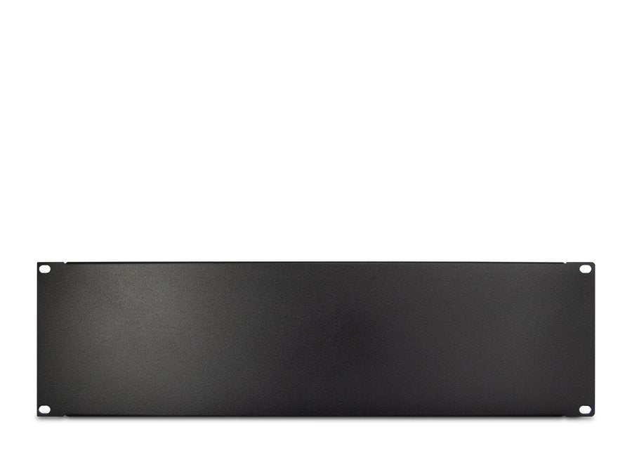 Inter-Tech 19" Placa Ciega, Negro 3he, Geschraubt