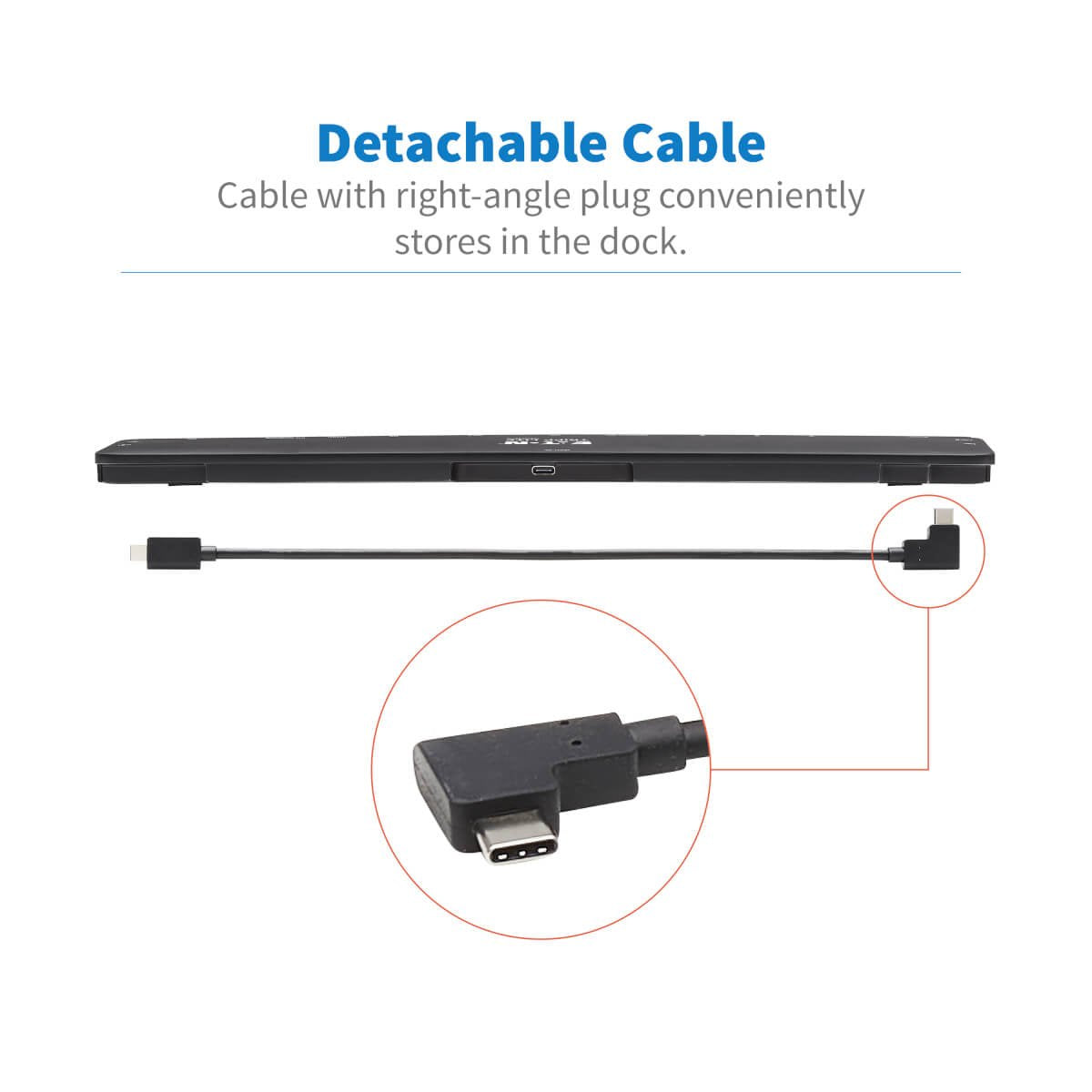 Tripp Lite U442-Dock7d-B Estación De Conexión Usb C, Pantalla Triple - 4k Hdmi Y Dp, Vga, Usb 3.2 Gen 1, Hub Usb A Y Usb C, Gbe, Carga Pd De 100w, Negro