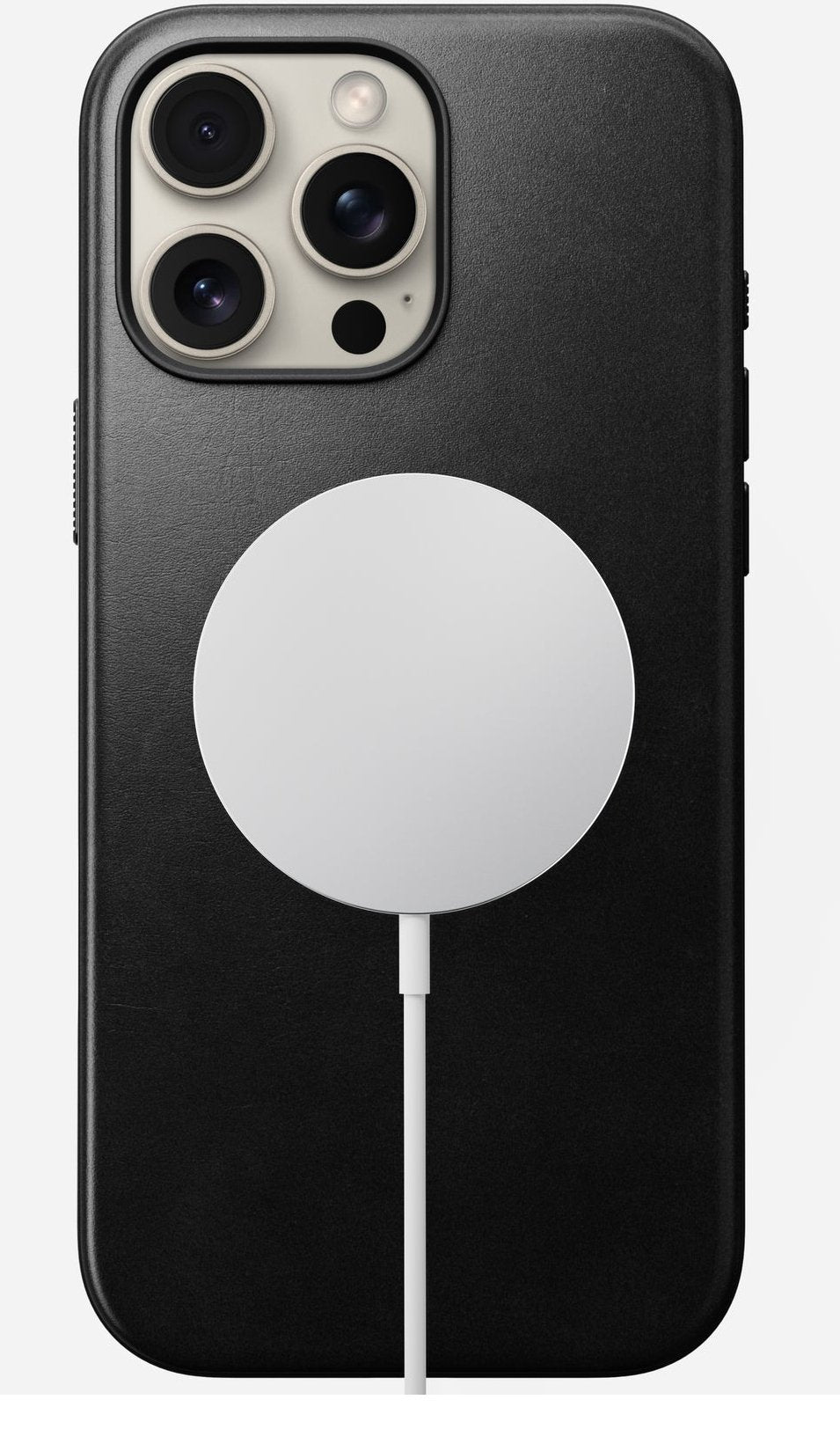Nomad Modern Leather Case Iphone 16 Pro Max Black Horween
