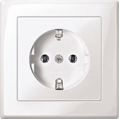 EAN 4042811138615 - Merten MEG2301-1419 caja de tomacorriente Tipo F Blanco imagen 1