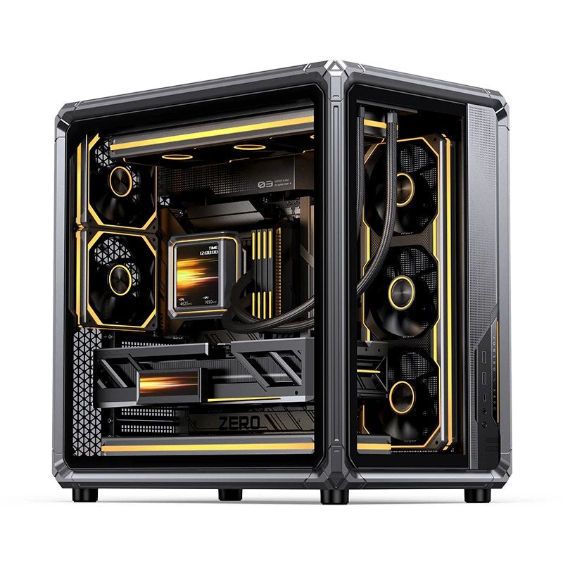Jonsbo X400 Pc Carcasa, Midi-Tower, Atx, Tempered Glass - Gris