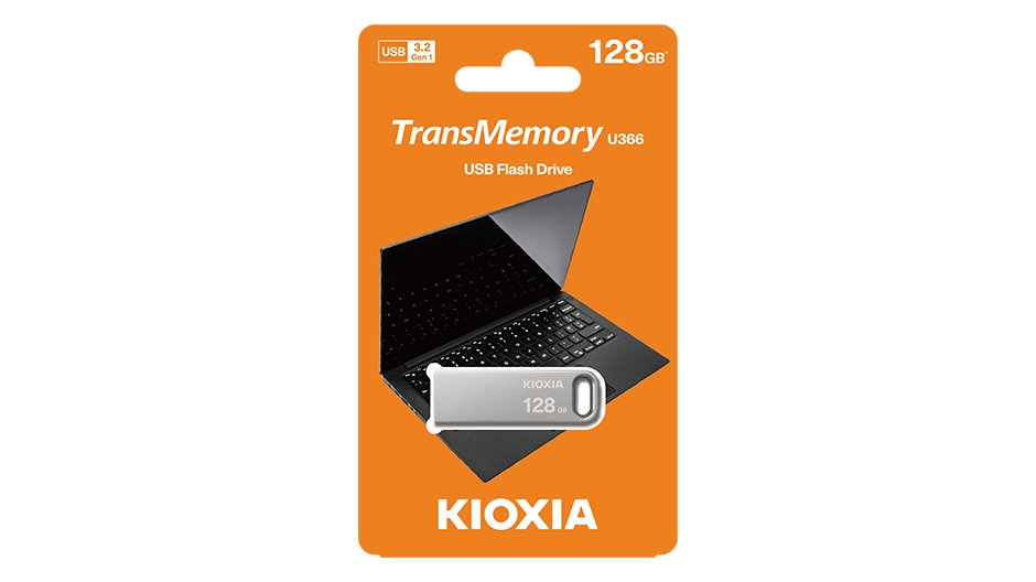 Pendrive Kioxia Usb 3.2 128gb U366 Metal