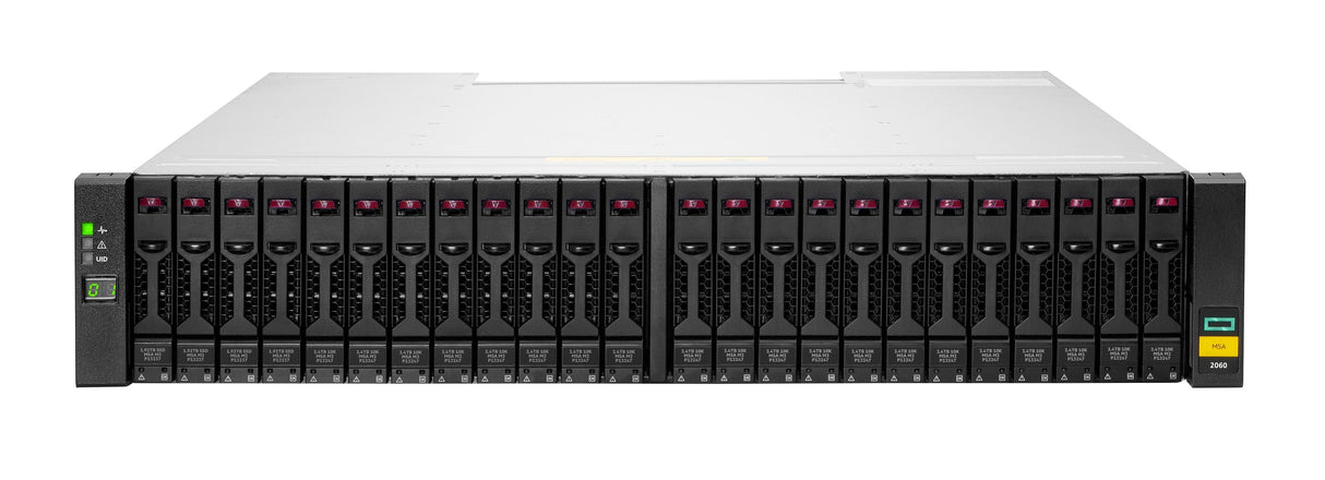 Hpe Modular Smart Array 2060 Sff 2x16gb Fc 4-Port Controller Storage Array Matriz De Estado Sólido / Disco Duro 0 Tb 24 Compartimentos (Sas-3) 16gb Fibre Channel (Externo) Montaje En Bastidor 2u Smart Choice