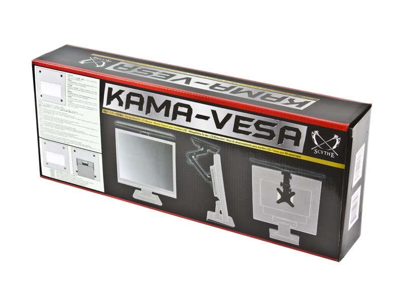 Scythe Sckv-1000 Soporte De Pared Para Pantalla Plana Negro