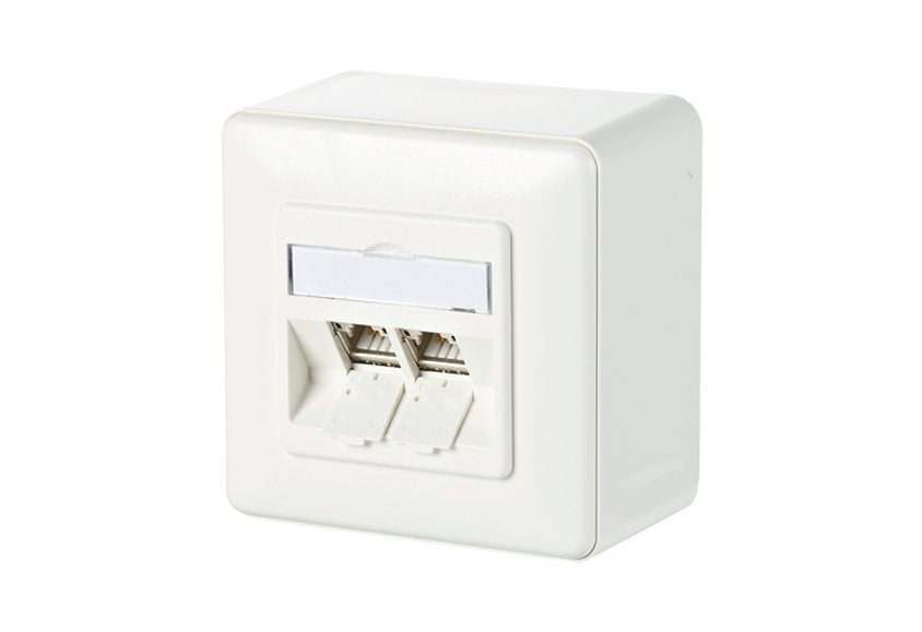 Metz Connect 130b11d20002-E Toma De Corriente Rj-45 Blanco