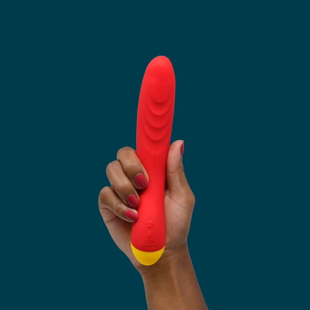 Romp - Hype Vibrador Punto G Multifunción Rojo