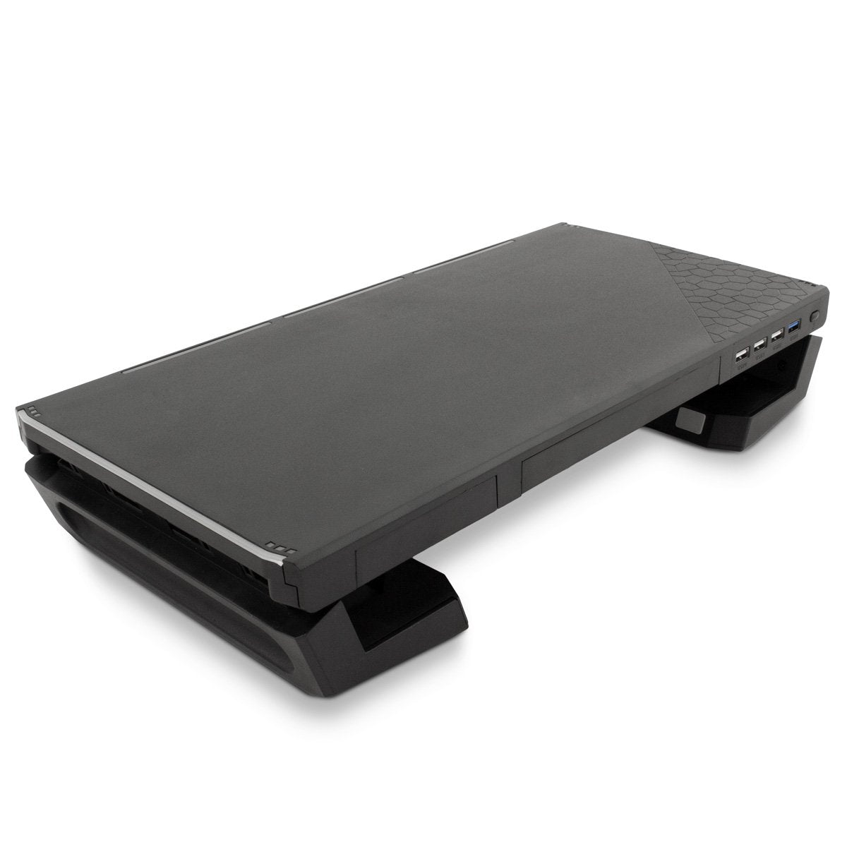 Elevador Soporte De Monitor Deep Gaming Con Hub Usb