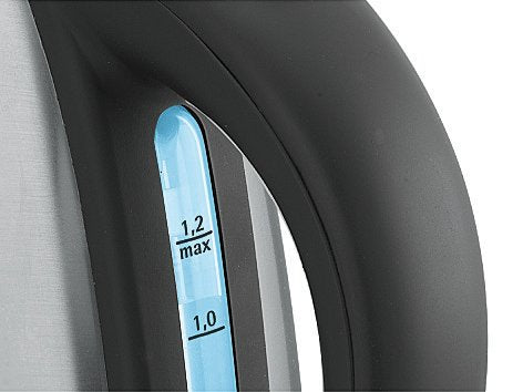 Wmf Stelio 04.1301.0012 Tetera Eléctrica 1,2 L Negro, Acero Inoxidable 2400 W