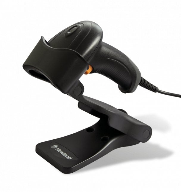 Newland Hr2280-Sf Lector De Código De Barras Lector De Códigos De Barras Portátil 1d/2d Cmos Negro, Naranja (Hr22 Dorada 2d Cmos Handheld - Reader With 3m Coiled Usb Cable)