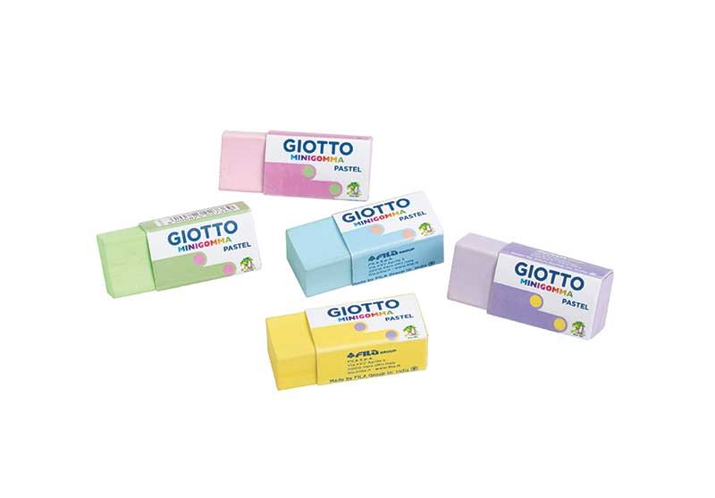 Giotto Gomma Goma De Borrar Lapiz Pastel Tarro -120u-