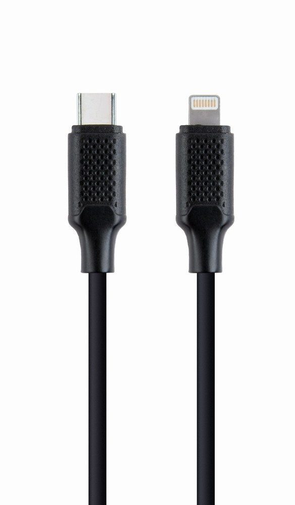 EAN 8716309121569 - Gembird CC-USB2-CM8PM-1.5M cable de conector Lightning 1,5 m Negro imagen 1