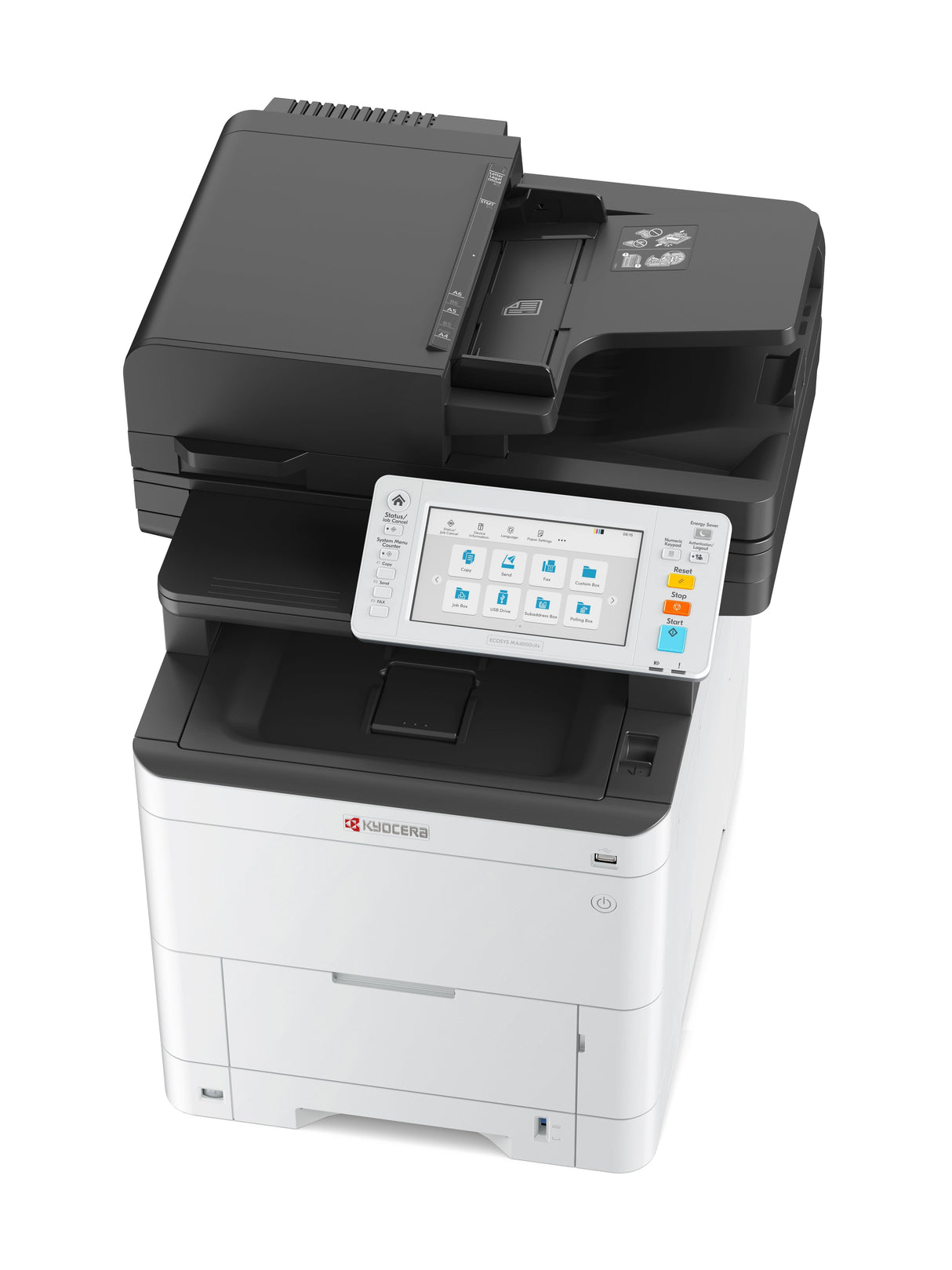 Kyocera Ecosys Ma4000cifx, Impresora Multifunción Gris/Negro, Usb, Lan, Escanear, Copiar, Fax, Hypas