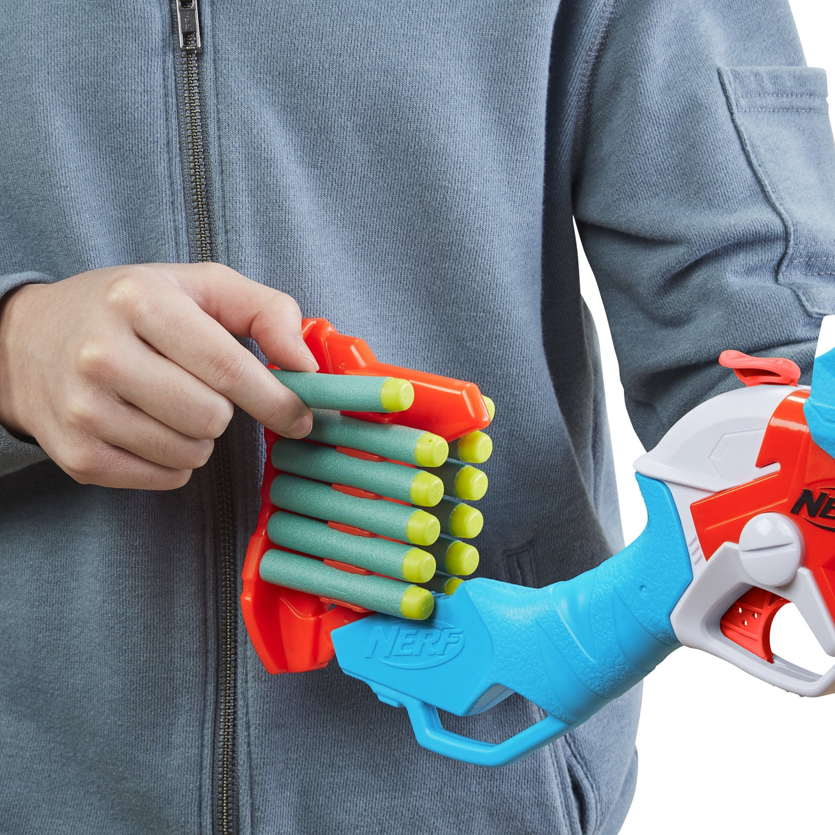 Pistola Nerf Hasbro Nerf Dinosquad Tricera Blast, F0803eu4