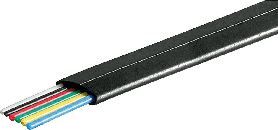 EAN 4040849502545 - Deltaco MD-15S cable telefónico 100 m Negro imagen 1