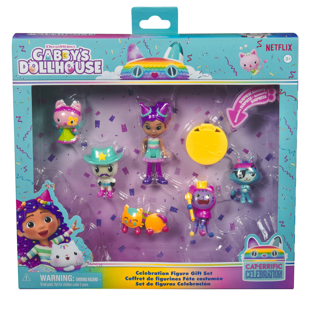 EAN 0681147010123 - Gabby's Dollhouse Celebration Figure Gift Set imagen 2