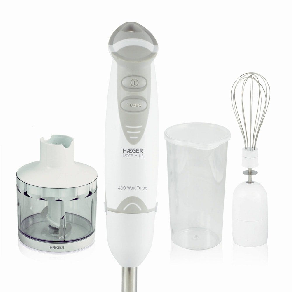 EAN 5608475004780 - Haeger HB-400.012A licuadora Batidora de inmersión 400 W Gris, Blanco imagen 2