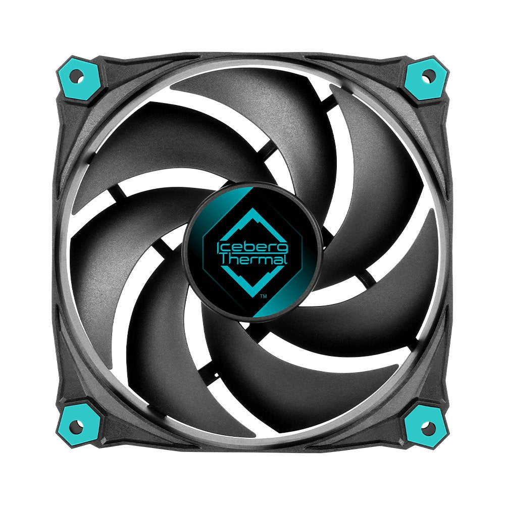 Ventilador Iceberg Thermal Icegale Silent - 120mm Negro (3er Pack)*