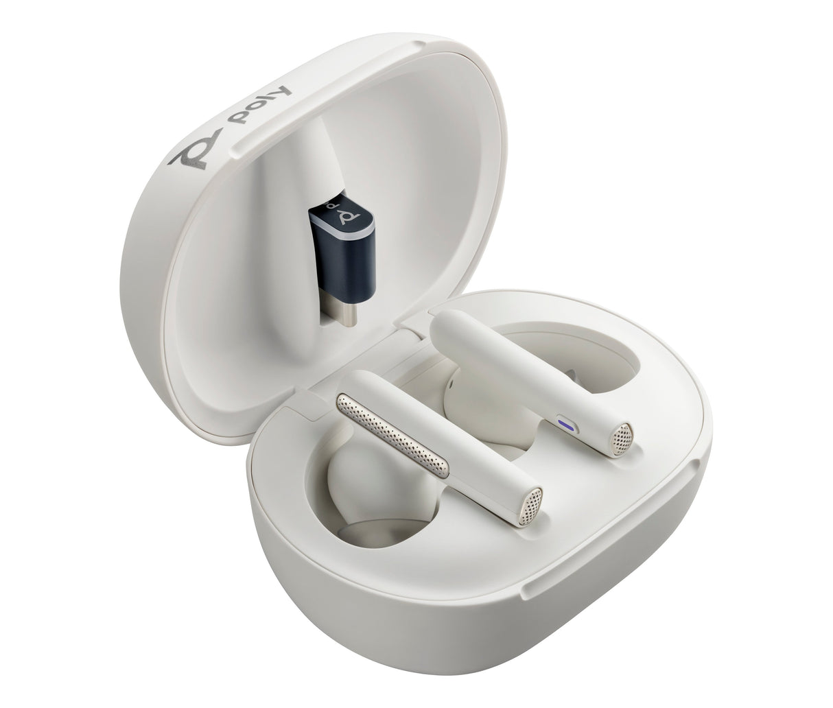 EAN 197497838633 - HP Poly Voyager Free 60/60+ White Earbuds (2 Pieces) imagen 1