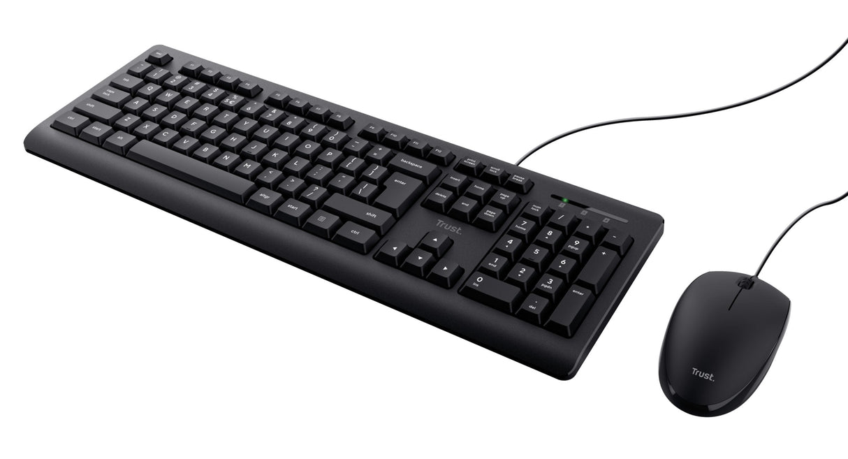 Teclado Y Ratón Trust Tkm-250