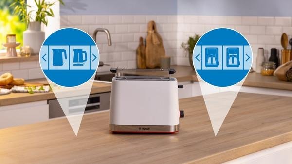 EAN 4242005403097 - Bosch TAT4M221 tostadora 2 rebanada(s) 950 W Blanco imagen 2