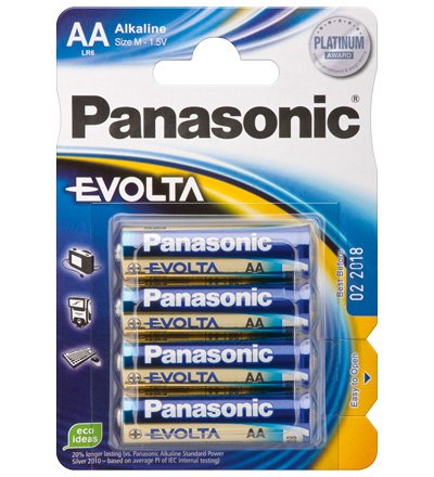 Panasonic Bateria Alcalina Mignon Aa Lr06 1.5v Blister (4-Pack) Lr6ege/4bp