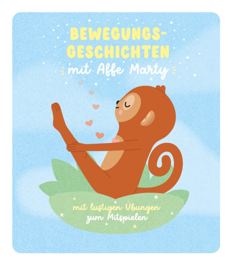 Tonies Bewegungsgeschichten Mit Affe Marty