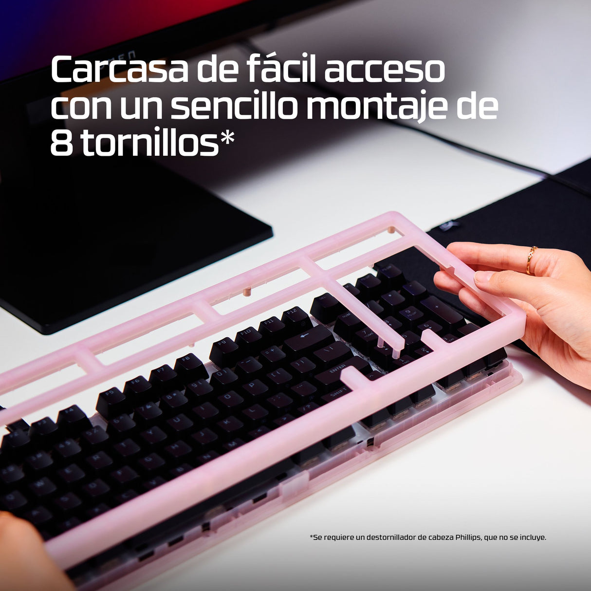 EAN 0198828944764 - HyperX Origins 2 1800 teclado Juego USB Negro imagen 6