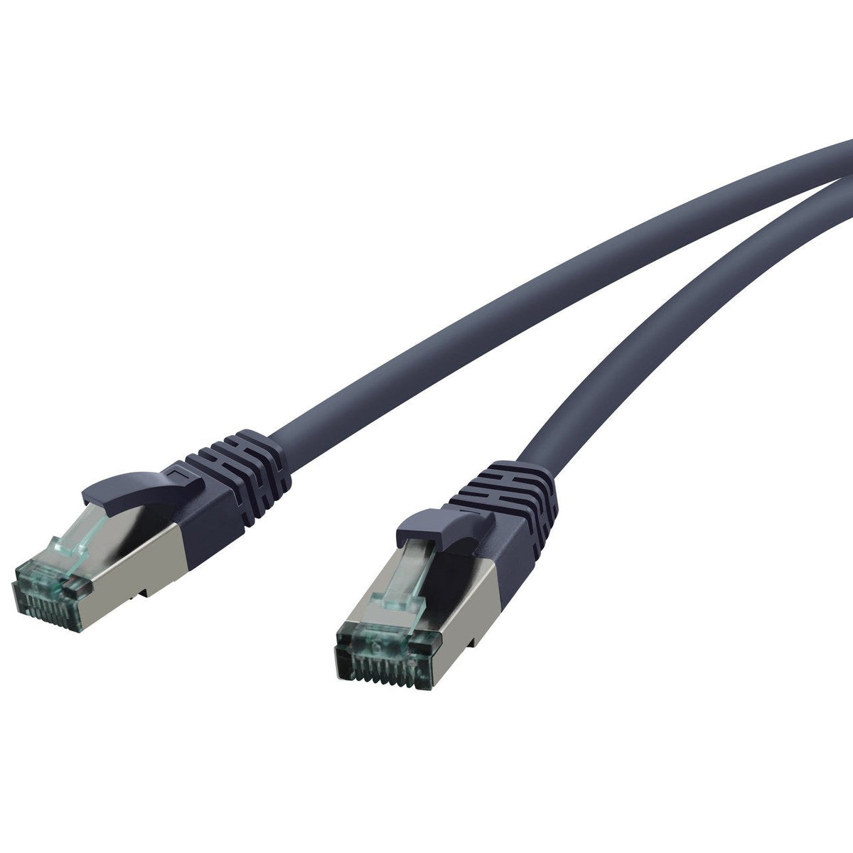 Red Cat.6a 10,0m Blau Cable De Red Cat.6a S Ftp Awg 27 7, 2xrj45, Blau, 10,0m