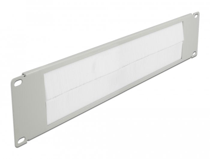 Delock 66536 Tira De Cepillo De Manejo De Cables De 19? 2u En Gris