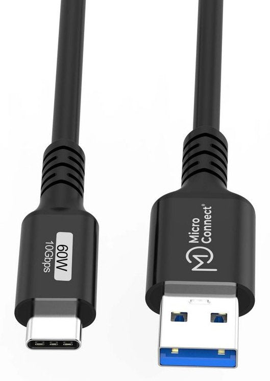 EAN 5715063002513 - Microconnect USB3.2AC05 cable USB USB 3.2 Gen 2 (3.1 Gen 2) 0,5 m USB C USB A Negro imagen 3