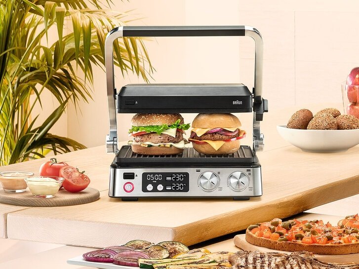 EAN 8021098002440 - Braun CG 7040 parrilla eléctrica de contacto imagen 5