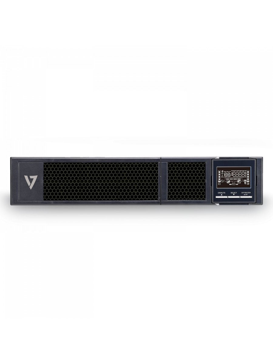 EAN 662919109351 - V7 UPS2URM1500DC-NC sistema de alimentación ininterrumpida (UPS) 1,5 kVA 1500 W 8 salidas AC imagen 2