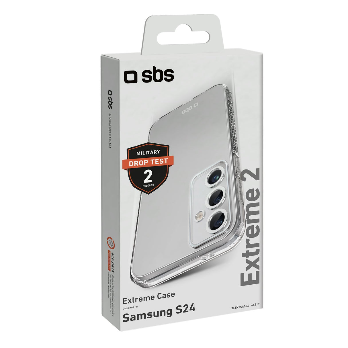EAN 8018417466618 - SBS TEEX2SAS24U funda para teléfono móvil 17,3 cm (6.8") Transparente imagen 2