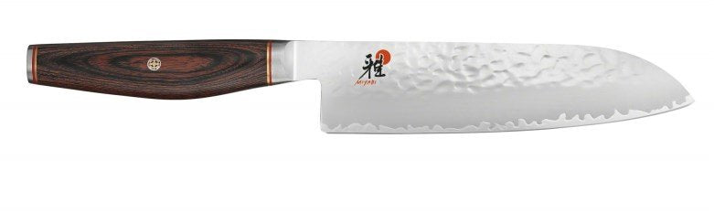 Miyabi Santoku Kochmesser, Stahl, 180 Mm, Silber / Braun, 34074-181-0