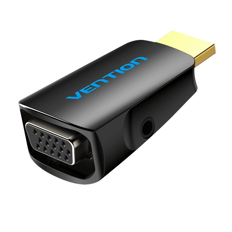 Adaptador Conversor Vention Aidb0 Hdmi Macho A Vga Hembra Audio Jack 3.5mm